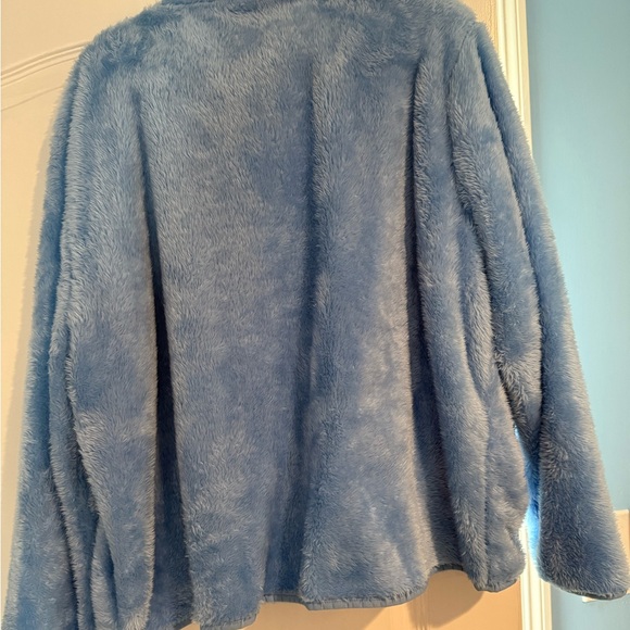 Lilly Pulitzer Ansel Zippered Jacket Blue Peri XXL EUC - Picture 2 of 4